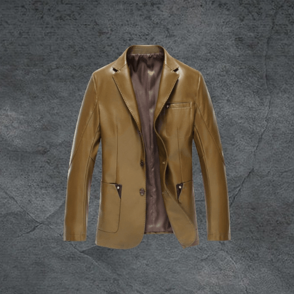 Mens Blazer Leather coats