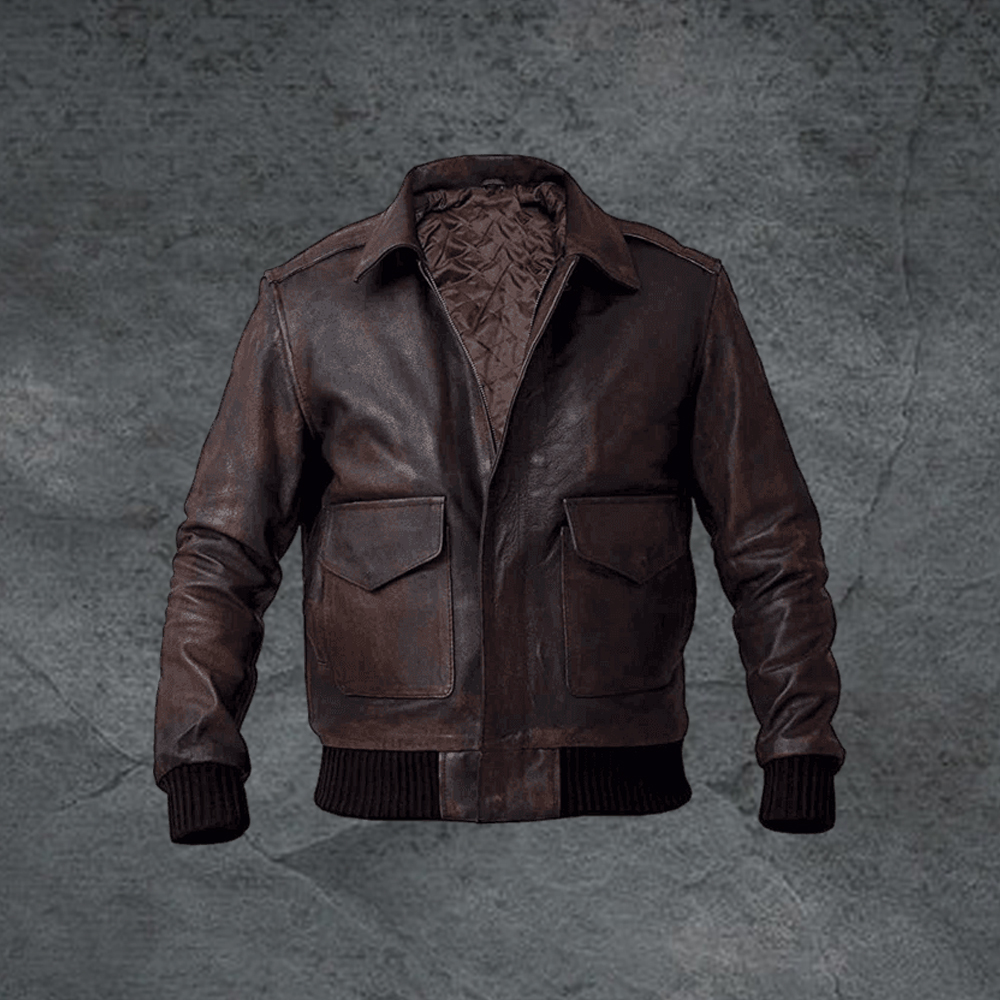Mens Bomber Leather Jackets