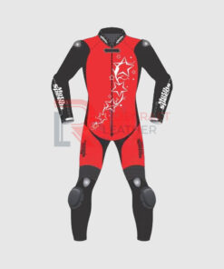 Red & Black Motogp Race Suit