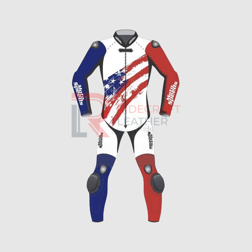 USA Flag Motogp Race Suit