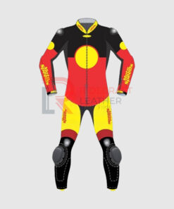 Black& Yallow Motogp Race Suit