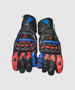 Red & Black Motogp Gloves