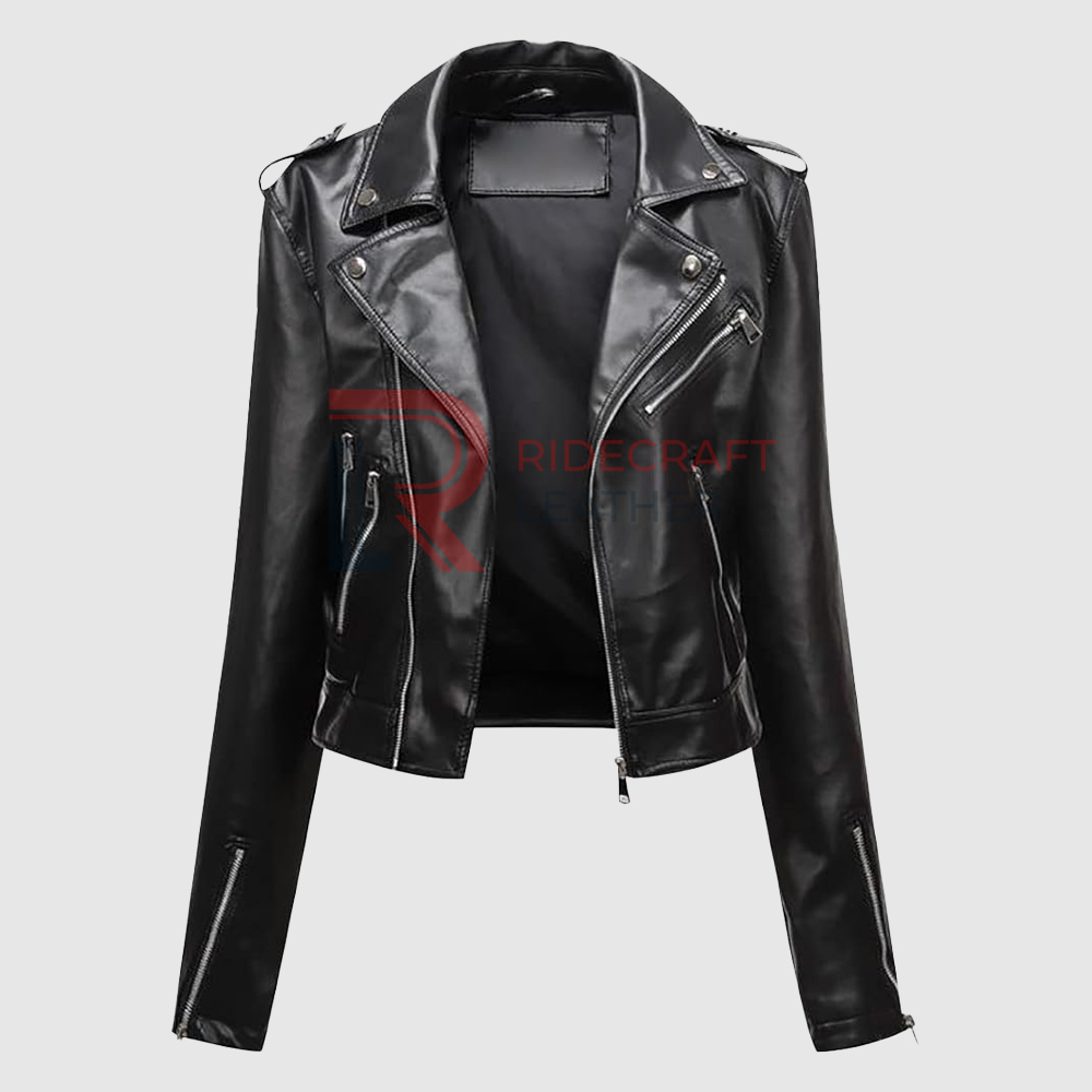 Women Black Gothic Jacket