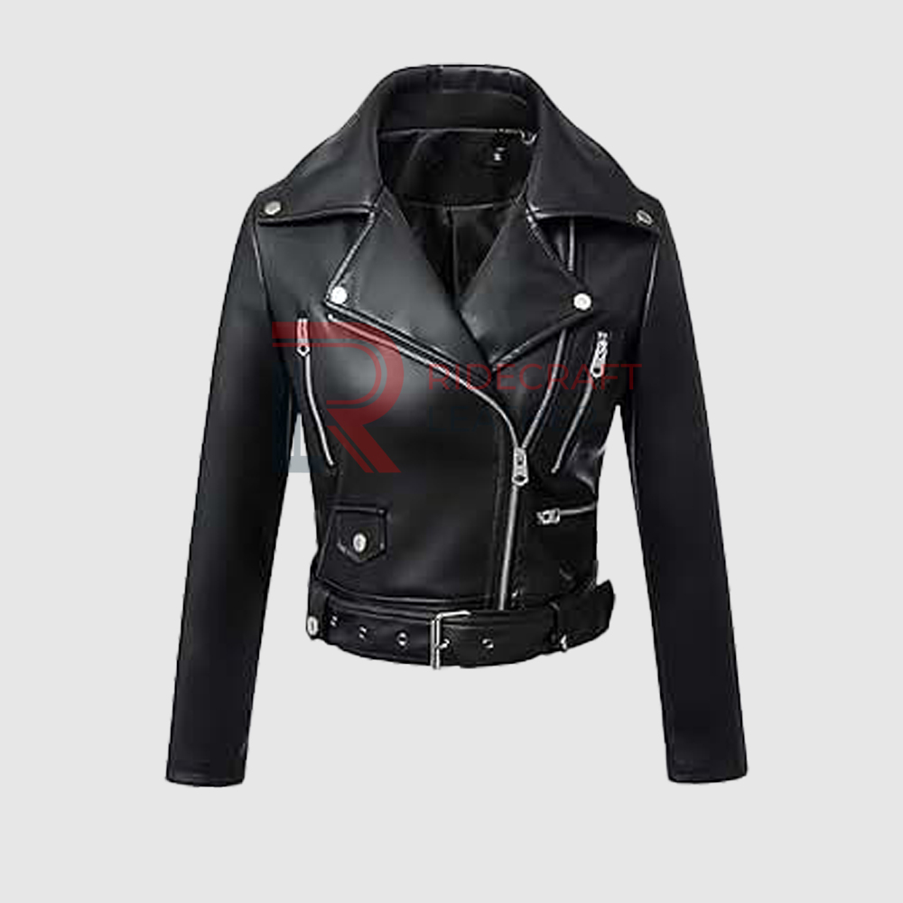 Women Black Gothic Jacket