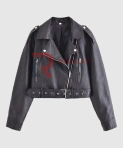 Women Black Short Jacket