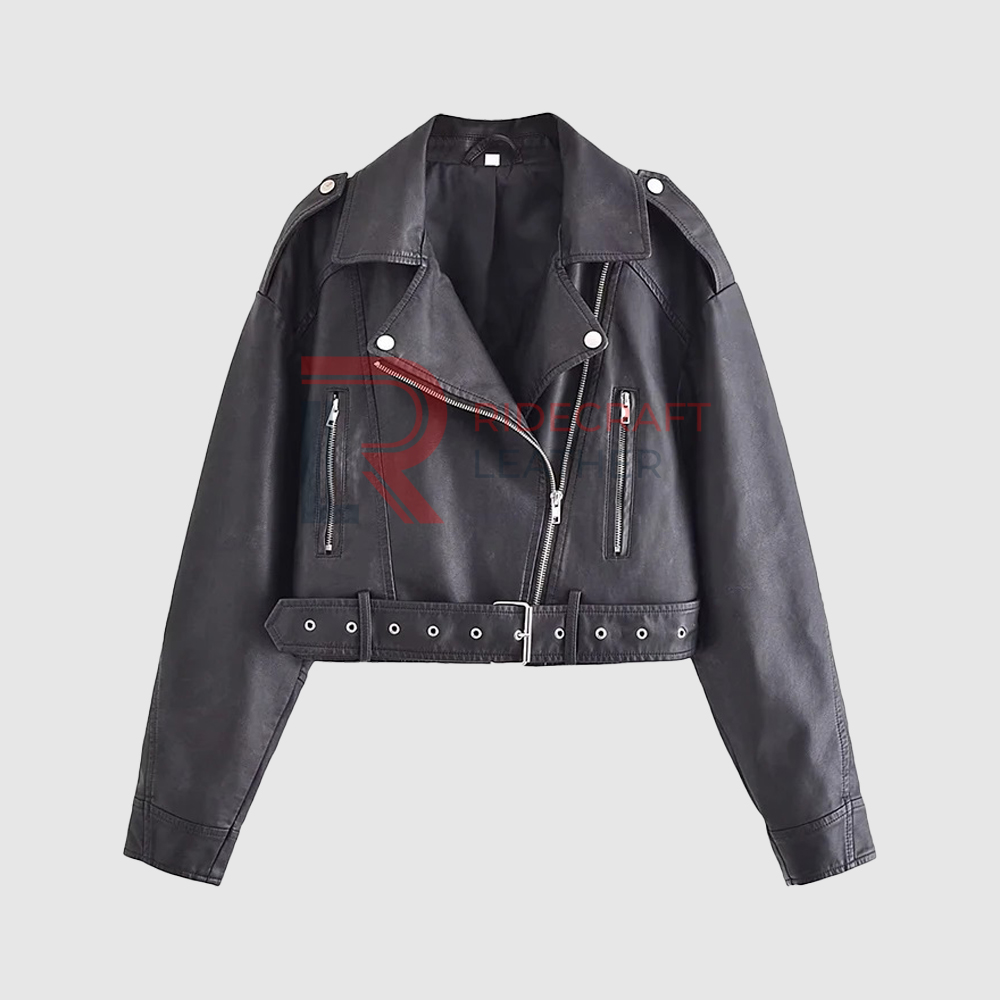 Women Black Short Jacket