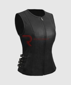 Womens Black Vest
