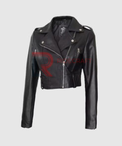 Women Black Short Jacket