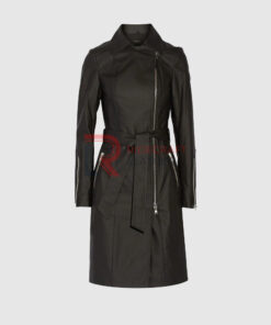 Women Black Trench Coat