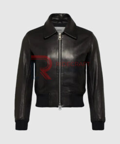 women Brown Bomber Jacket