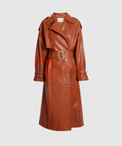 Women Dark Brown Trench Coat
