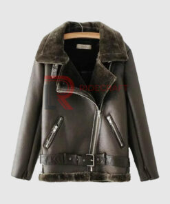 Women Grey Quilted Jacket