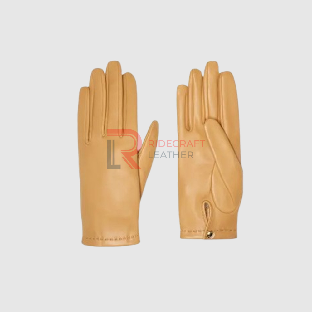 Women Skin Leather Gloves