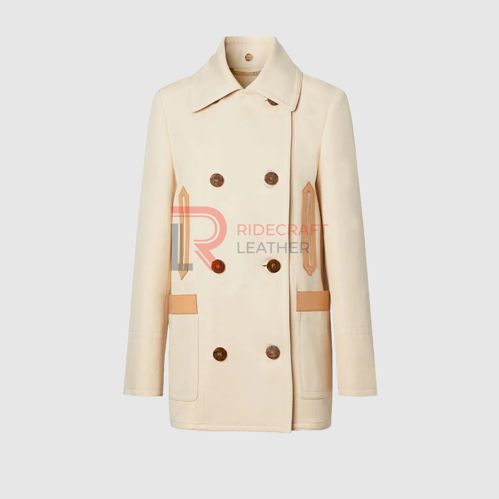 Women Skin Peacoat